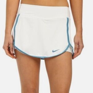 Nike White Skort with Teal Trim